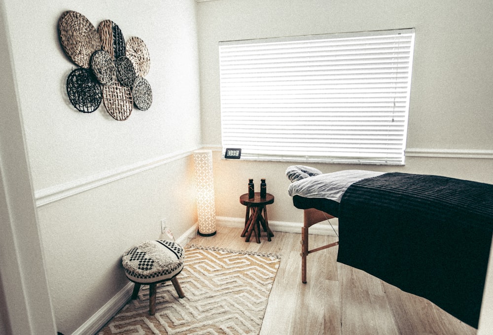 Serene studio interior